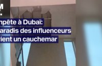Plafond effondré, portail arraché... À Dubaï, les influenceurs français font les frais des inondations