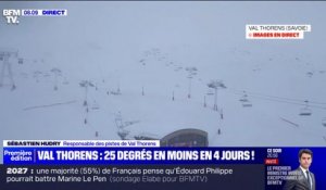 Val Thorens: la station a perdu 25°C en quatre jours