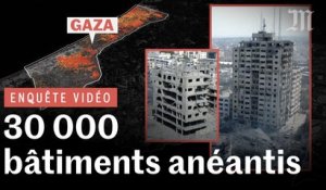 Guerre à Gaza : 60 % des écoles, hôpitaux et mosquées détruits ou endommagés