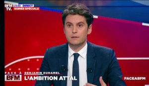 Gabriel Attal: "Ces élections européennes, c'est pour moi les plus importantes, depuis que les élections européennes existent"