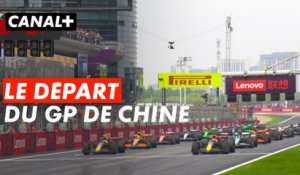 Le départ de la course - Grand Prix de Chine - F1