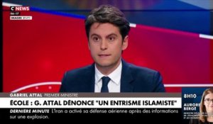 Le Premier Ministre, Gabriel Attal ose dénoncer "l'entrisme islamiste dans certaines nos écoles où les "préceptes de la charia sont prônés"
