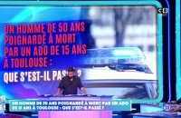 Un homme de 50 ans poignardé à mort par un ado de 15 ans à Toulouse