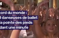 À 500, des danseuses de ballet battent le record du monde d'équilibre sur la pointe des pieds