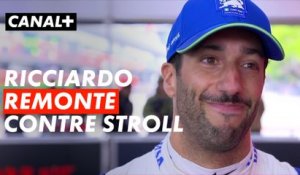 Daniel Ricciardo remonté contre Lance Stroll après leur accrochage - Grand Prix de Chine