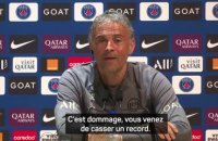 PSG - Luis Enrique : "Quand Kylian parlera en public de sa situation, je le ferai aussi"