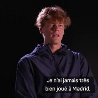 Madrid - Sinner : "Atteindre mon pic de forme à Roland-Garros"