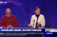 Grève des contrôleurs aériens: "On n'a pas la même définition des privilégiés", argumente Benjamin Amar (CGT-Val-de-Marne)