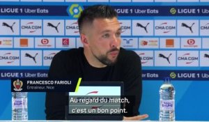 Nice - Farioli : "Ça aurait pu tourner à 2-0"