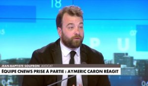 Jean-Baptiste Soufron : «Tout ce que dit Aymeric Caron est démenti par les images»