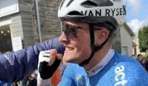 Cyclisme - Tour de Bretagne 2024 - Baptiste Veistroffer la 4e étape après un numéro en solo et sa première chez les pros