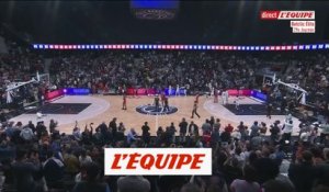 Paris conforte son invincibilité face à Bourg-en-Bresse - Basket - Betclic Élite