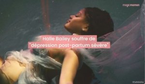 Halle Bailey souffre de "dépression post-partum sévère"
