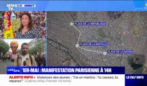 1er-Mai: la manifestation parisienne doit s'élancer à 14 heures depuis place de la République jusqu'à place de la Nation
