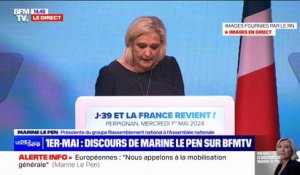 Marine Le Pen: "La moindre critique contre l'Union européenne est frappée d'interdit comme si le Von Der Leyisme était une religion révélée"