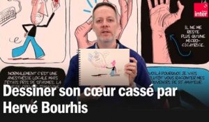 Dessiner son coeur cassé par Hervé Bourhis