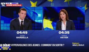 Valérie Hayer à Jordan Bardella: "Moi, je n'essentialise pas les migrants"