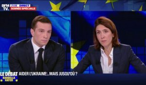 Valérie Hayer à Jordan Bardella: "Pas une seule fois vous n'avez soutenu véritablement l'Ukraine"