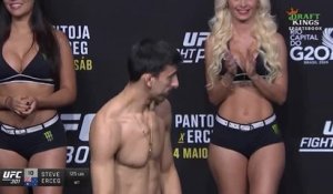 UFC 301 - La pesée pour Pantoja et Erceg