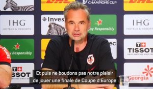 Toulouse - Mola : "Ne boudons pas notre plaisir de jouer une finale de Coupe d'Europe"