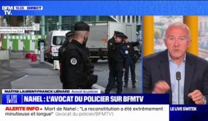 Maître Laurent-Franck Liénard (avocat du policier mis en examen après la mort de Nahel): "La reconstitution a parfaitement permis d'établir que tout ce qu'il disait était vrai"
