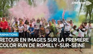Une première Color run festive à Romilly-sur-Seine