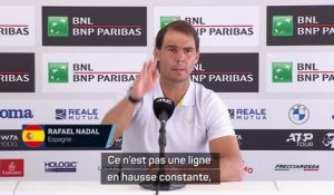 Rome - Nadal : "Tous les matches sont difficiles pour moi désormais"