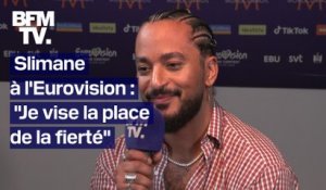 "Je vise la place de la fierté": Slimane se confie à BFMTV avant la finale de l'Eurovision