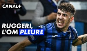 La superbe frappe de Ruggieri dans la lucarne de Lopez - Atalanta / Marseille - Ligue Europa 2023-24 (1/2 finale retour)