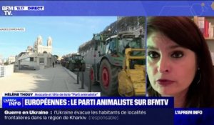 "Aucun parti n'est à la hauteur de l'urgence qu'il y a à défendre les animaux": Hélène Thouy, avocate et tête de liste du "Parti animaliste" aux Européennes était en direct sur BFMTV