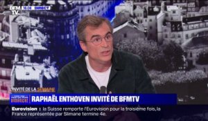 Manifestations contre la participation d'Israël à l'Eurovision: ces manifestants "disqualifient la cause palestinienne", selon Raphaël Enthoven