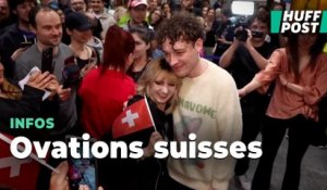 Retour triomphal en Suisse pour le vainqueur de l’Eurovision