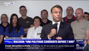Emmanuel Macron: "Depuis sept ans, on a une politique qui est cohérente, qui produit des résultats d'attractivité"