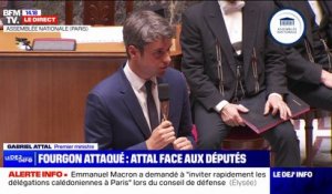 Fourgon attaqué dans l'Eure: "L'enquête progresse" affirme Gabriel Attal à l'Assemblée nationale