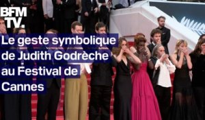 Le geste symbolique de Judith Godrèche au Festival de Cannes