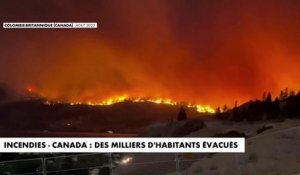 Incendies au Canada : des milliers d'habitants évacués