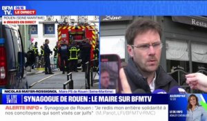 Synagogue de Rouen: Nicolas Mayer-Rossignol, maire PS de Rouen exprime son soutien "à la communauté israélite"