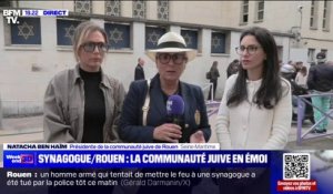 Natacha Ben Haïm (présidente de la communauté juive de Rouen): "Quand un Juif est attaqué en France malheureusement, c'est banalisé"