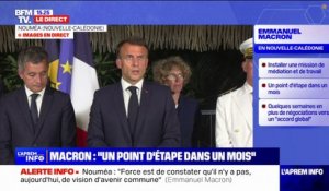 "J'ai été frappé par cet accablement et cette inquiétude du jour d'après", confie Emmanuel Macron suite à sa rencontre avec des jeunes Calédoniens