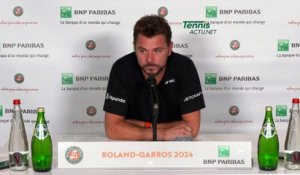 Tennis - Roland-Garros 2024 - Stan Wawrinka : "C'est une très belle affiche de jouer Andy Murray, à moi de trouver les solutions"