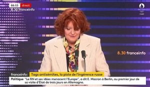 Tags de "mains rouges" sur le Mémorial de la Shoah à Paris: Une information judiciaire a été ouverte vendredi, annonce la procureure de la République - VIDEO