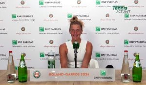 Tennis - Roland-Garros 2024 - Léolia Jeanjean : "Un sentiment mitigé après ce match contre Iga Swiatek sur le Chatrier"