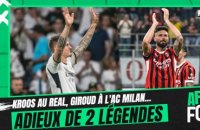 Kroos au Real, Giroud à l'AC Milan... les adieux émouvants de deux légendes