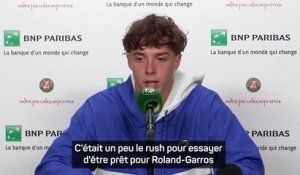 Roland-Garros - Cazaux : "J'ai donné le meilleur de moi-même avec les armes du moment"