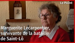 Débarquement en Normandie : Marguerite, survivante de la bataille de Saint-Lô