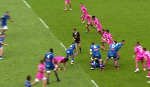 TOP 14 - Essai de Filipo NAKOSI (CO) - Castres Olympique - Stade Français Paris