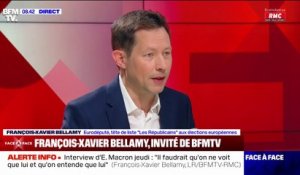 François-Xavier Bellamy: "Pendant 5 ans, les macronistes ont fait la politique de la gauche et les élus du RN la politique de la chaise vide"