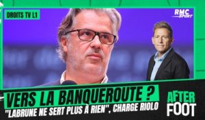 Droits TV : Les clubs de Ligue 1 vers la banqueroute ? "Labrune ne sert plus à rien", charge Riolo