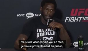 UFC Louisville - Les mots très forts de Cannonier sur les haters des réseaux sociaux