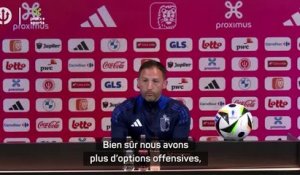 FOOTBALL : Euro 2024 : Belgique - Tedesco : "Mon travail est de convaincre les joueurs"